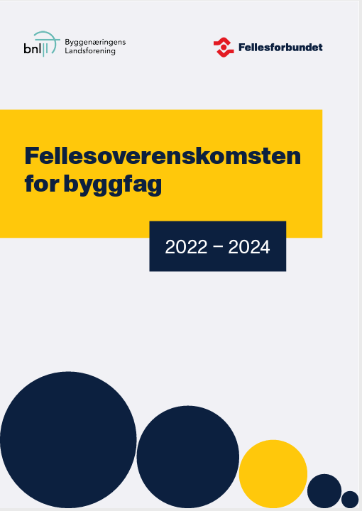 Ny Fellesoverenskomst For Byggfag 2022-2024