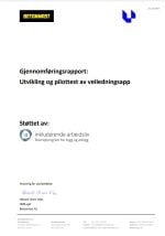 Forside rapport verneutstyrsapp